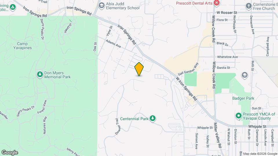 1332 Rockwood Dr Map and Location Details