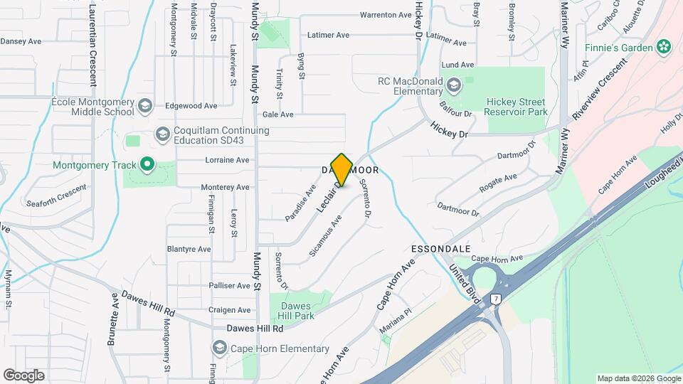 2268 Leclair Dr Map and Location Details