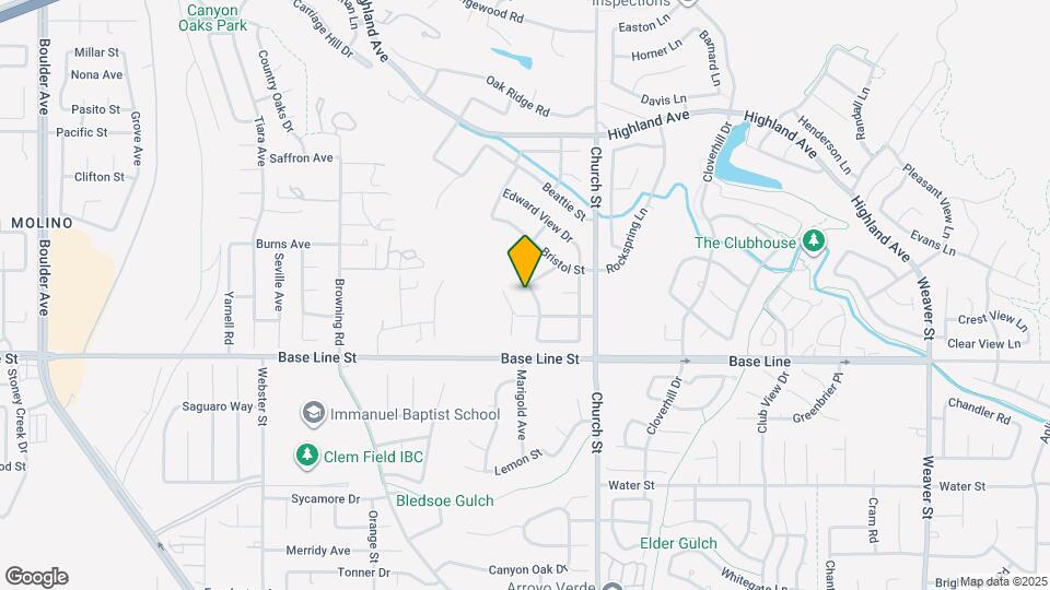 7182 Poppett Dr Map and Location Details