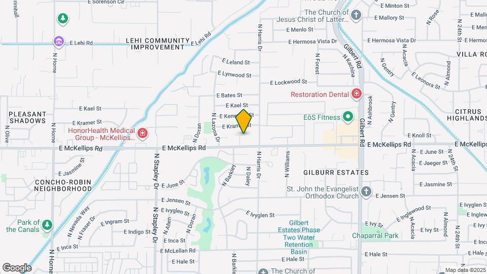 2029 N Hunt Cir Map and Location Details