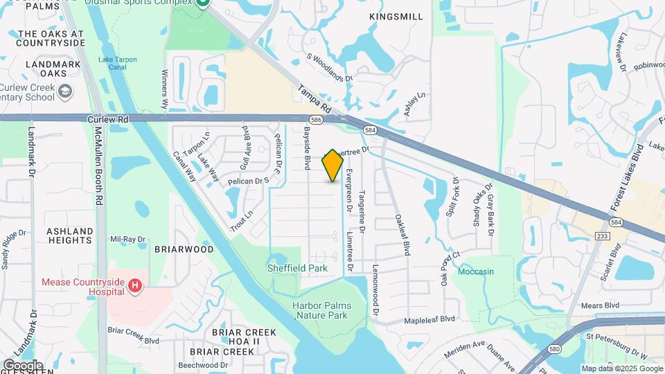 1913 Hudson Ct Mapa y Detalles de la Ubicación