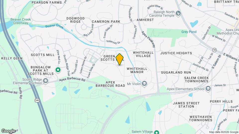 102 Lanewood Way Map and Location Details