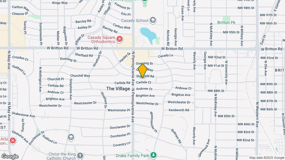 1619 Carlisle Ct Map and Location Details