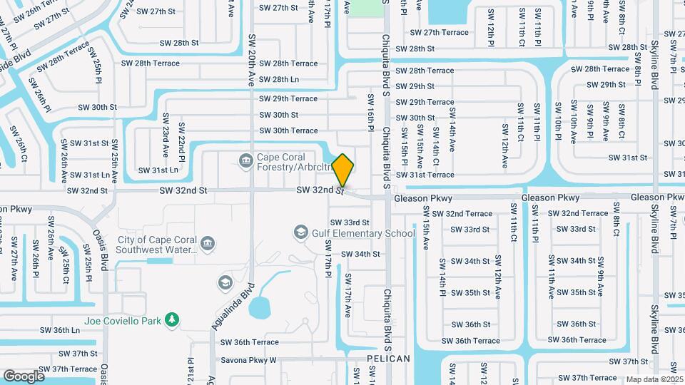 1712 SW 32nd St Map and Location Details