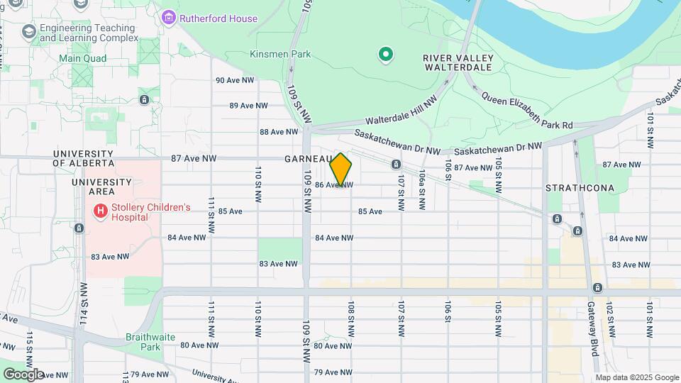 10811 86th Ave NW Map and Location Details