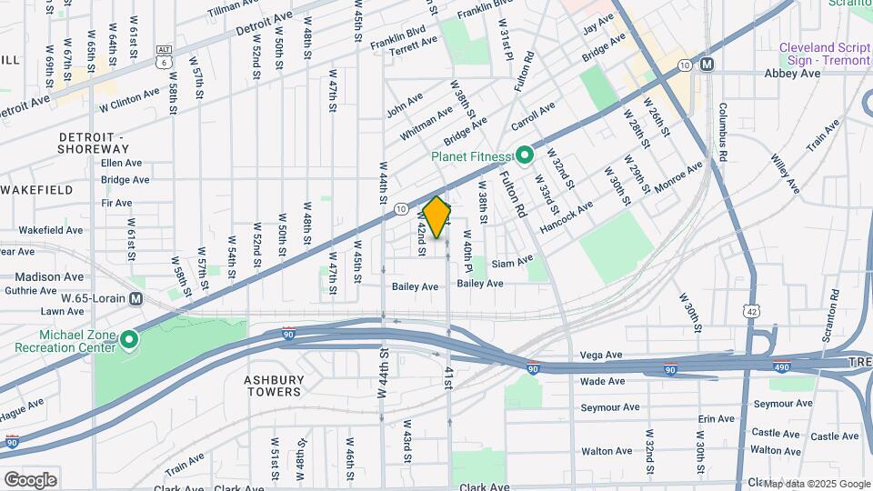 2138 W 41st St Map and Location Details