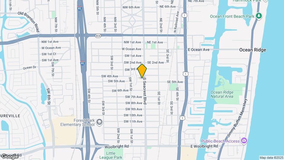 105 SW 5th Ave Map and Location Details