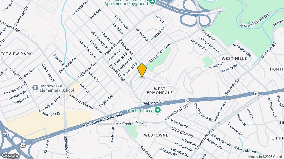 946 Masefield Rd Map and Location Details