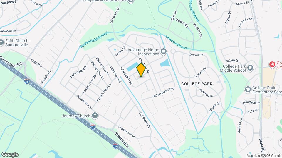 1014 Turtle Dove Ln Map and Location Details