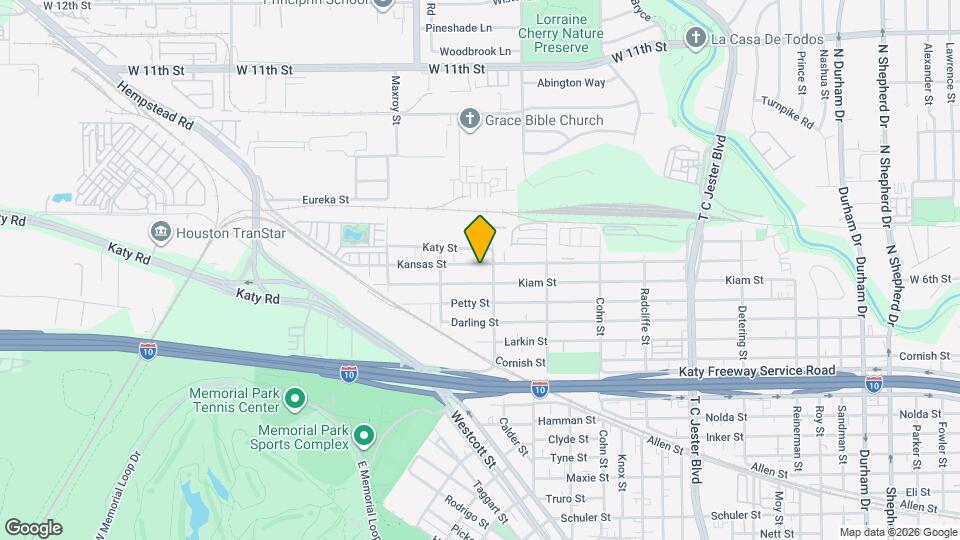 5807 Kansas St Map and Location Details