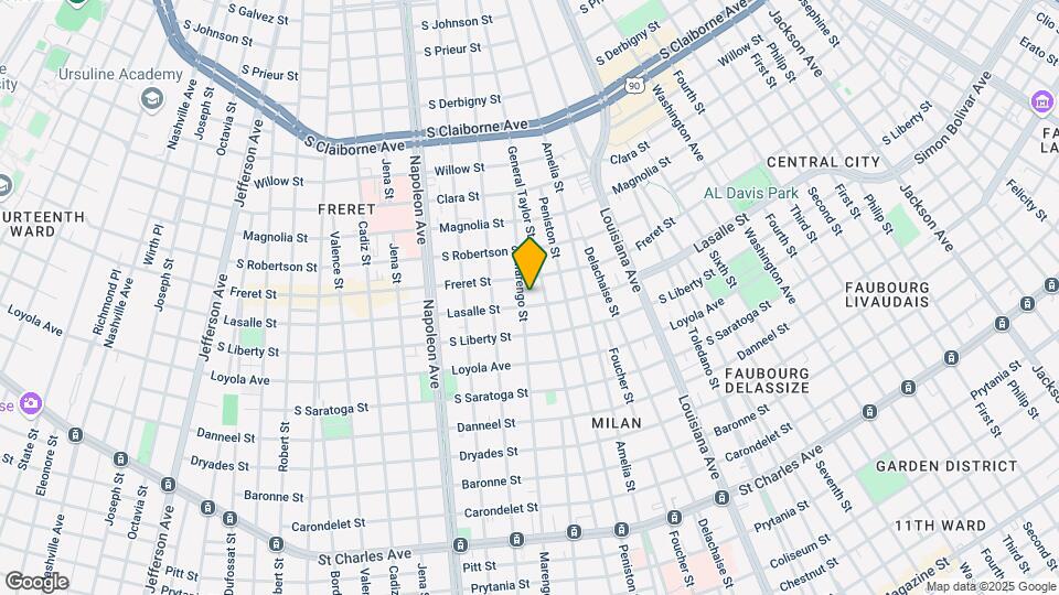 2413 Marengo St Map and Location Details