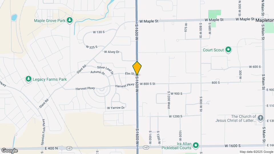 702 S 4500 S Map and Location Details