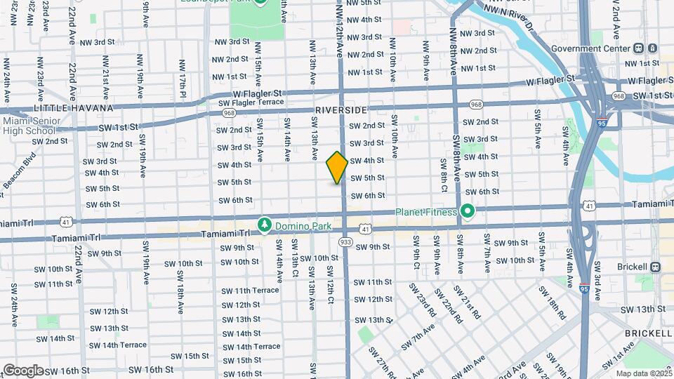 536 SW 12th Ave Map and Location Details