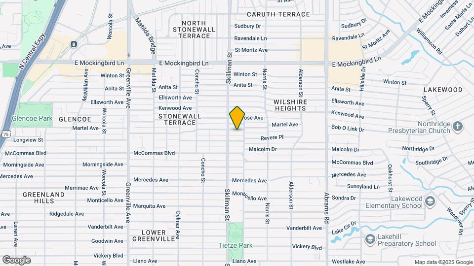 6118 Martel Ave Map and Location Details