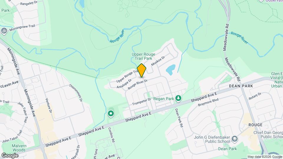 112 Rouge River Dr Map and Location Details