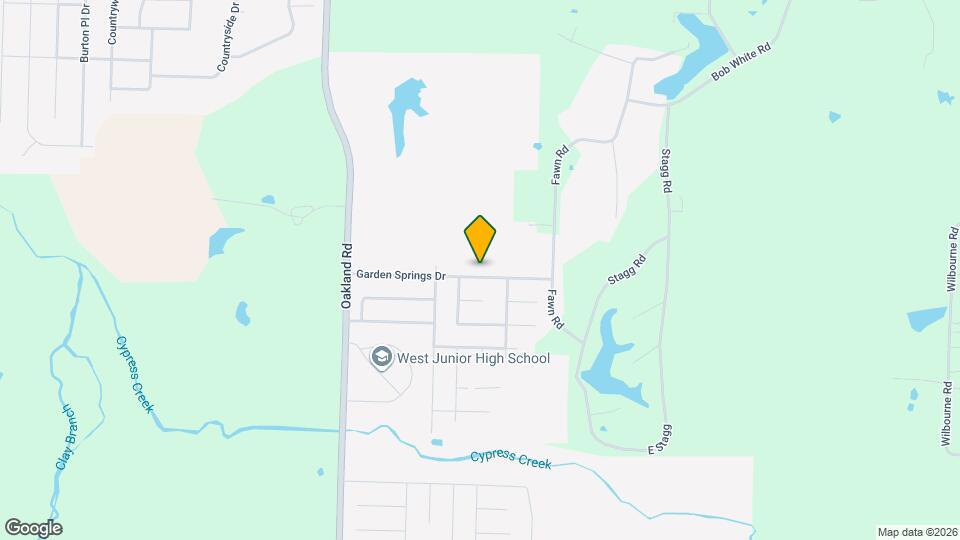 305 Garden Springs Dr Map and Location Details