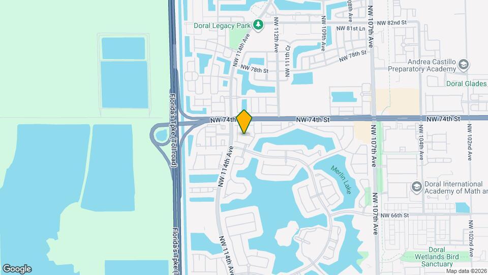 11344 NW 72nd Ln Map and Location Details