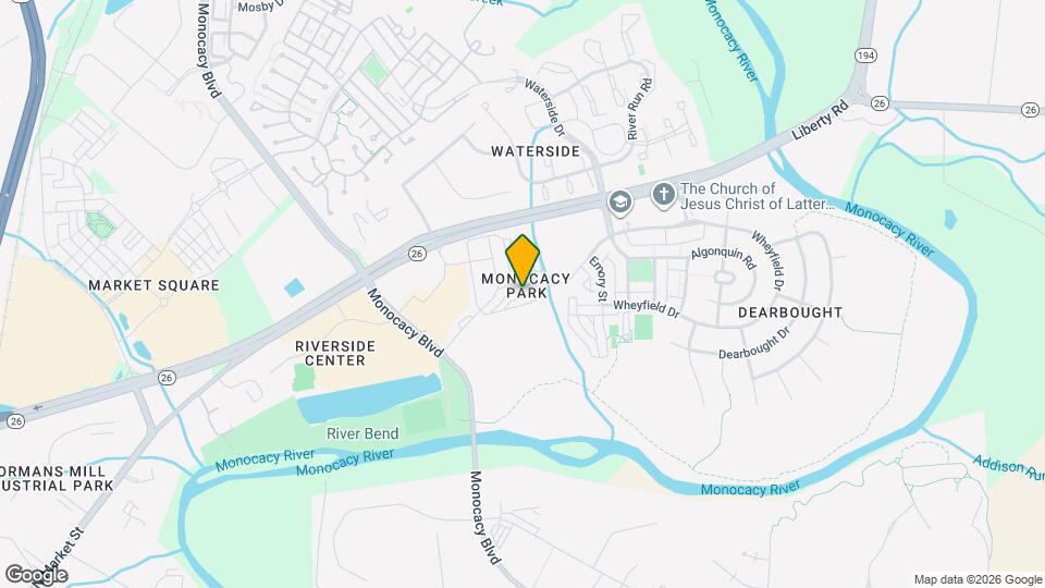 1435 Trafalgar Lane, Unit Bedroom 2 Mapa y Detalles de la Ubicación