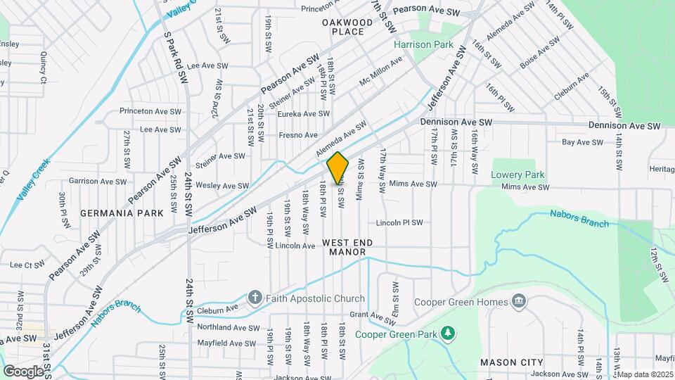 1232 18th St SW Map and Location Details