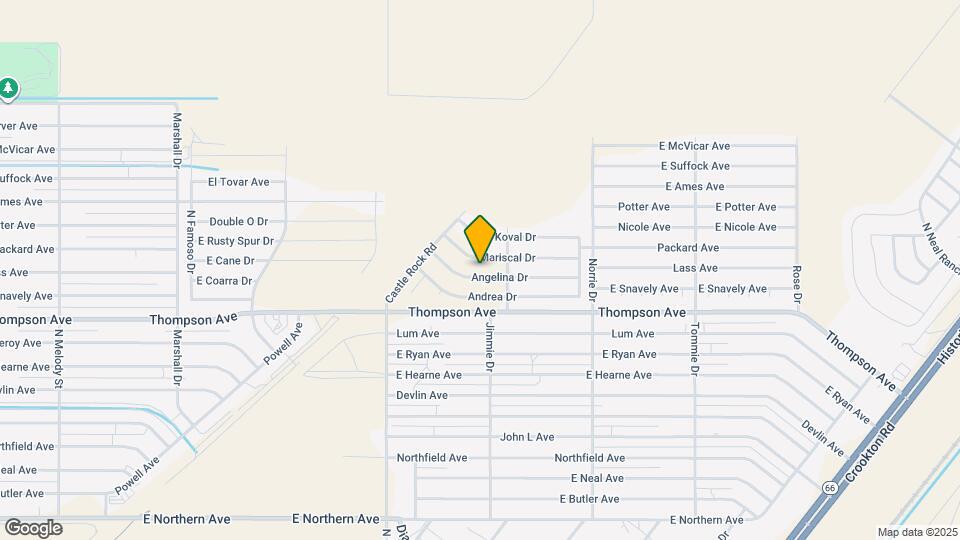 3615 Angelina Dr Map and Location Details