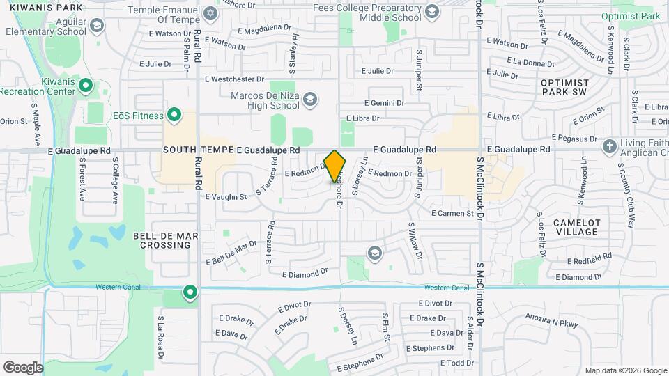 6610 S Lakeshore Dr Map and Location Details