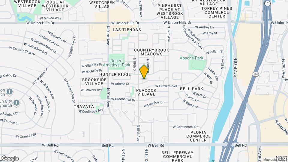 17909 N 88th Dr Mapa y Detalles de la Ubicación