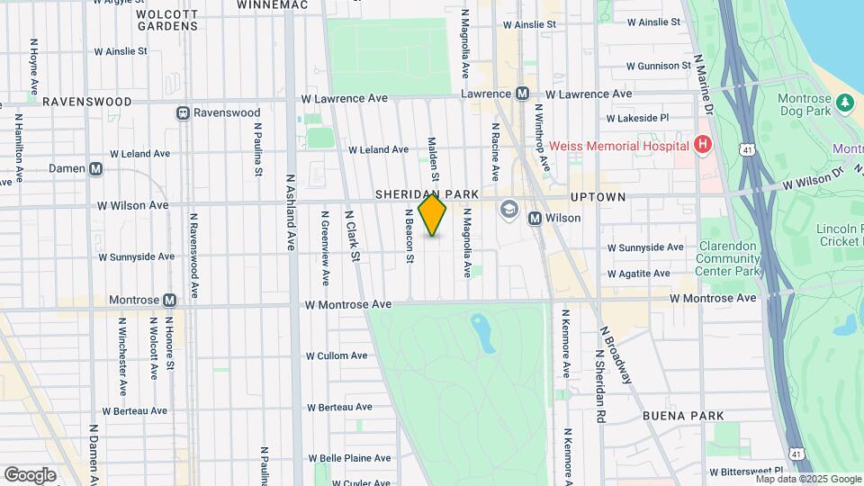 4500 N Malden St Map and Location Details