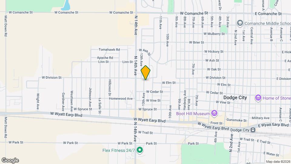 Western Hills & Mikann Apts Map and Location Details
