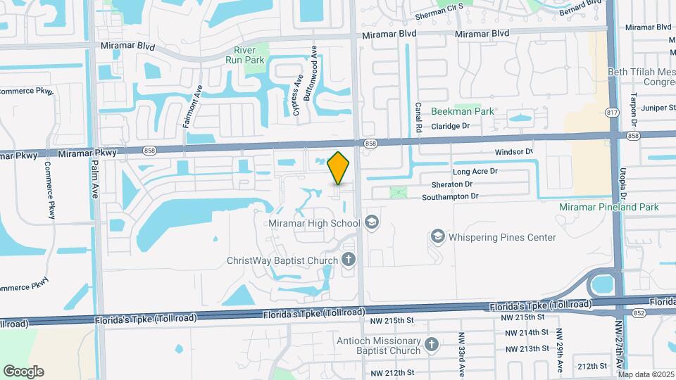 3490 Foxcroft Rd Map and Location Details