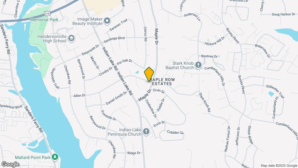 142 Allen Dr Map and Location Details