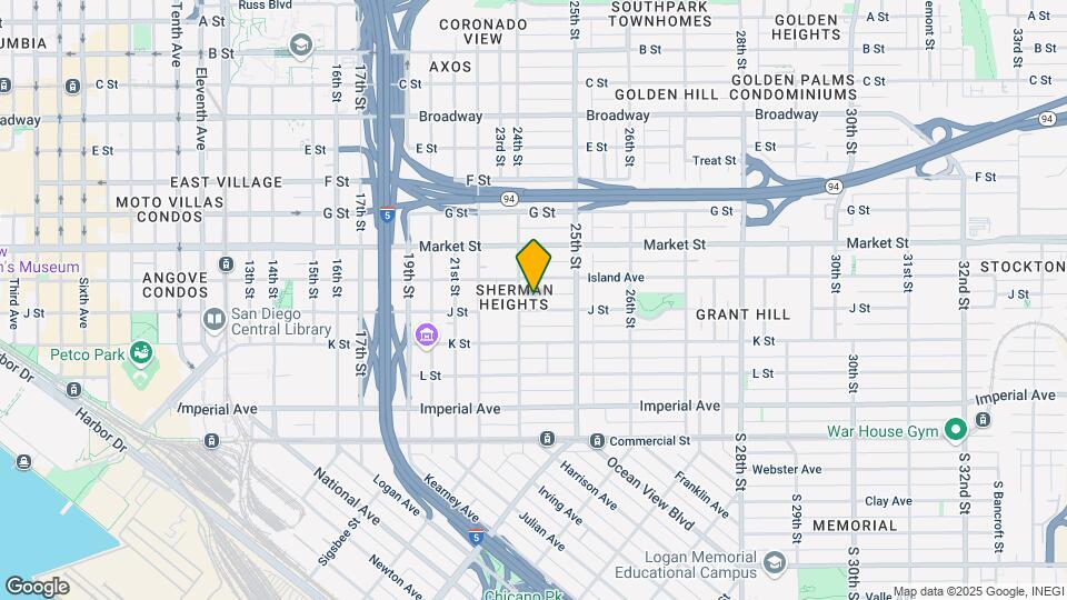 2422 J St Mapa y Detalles de la Ubicación