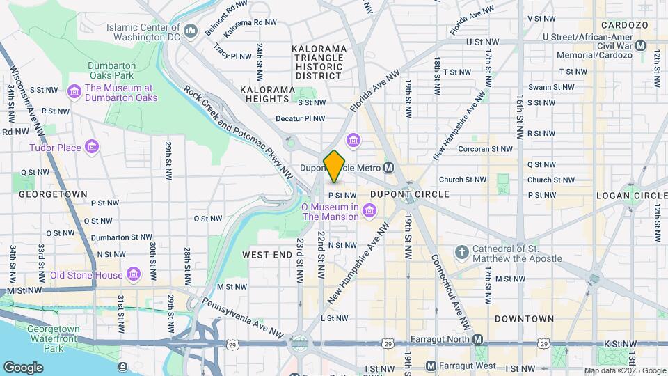 P Street Residences Map and Location Details