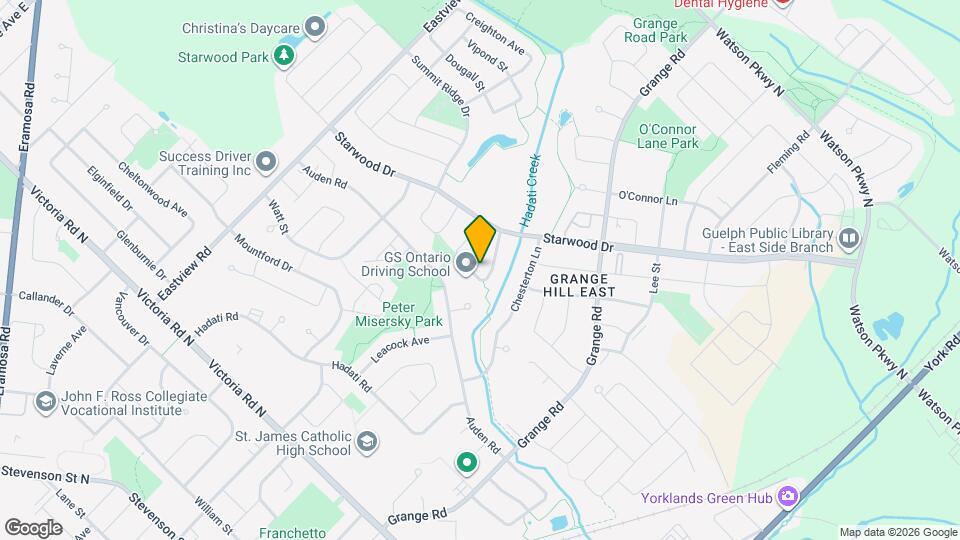 49 Starview Crescent Map and Location Details