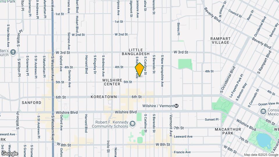 Wilshire Villas North Mapa y Detalles de la Ubicación