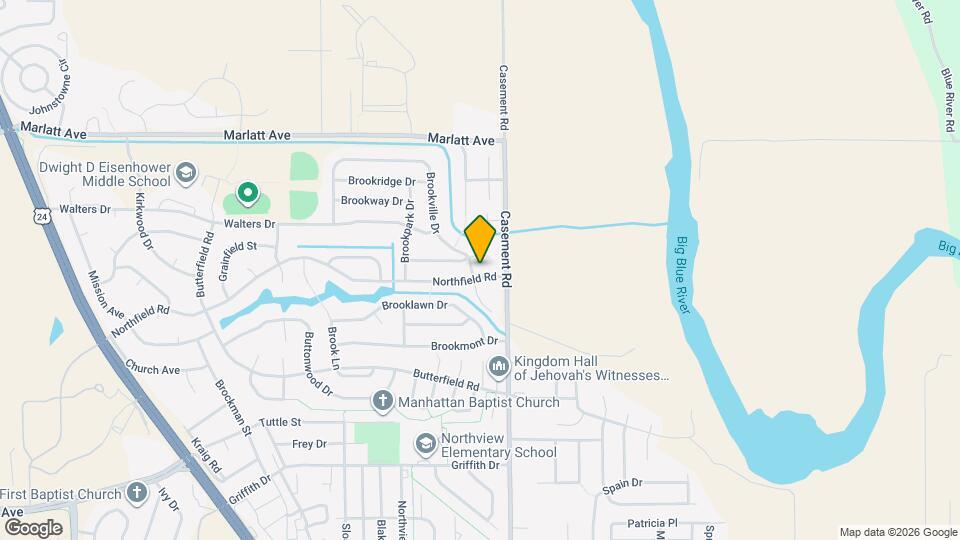 112 Northfield Rd Map and Location Details