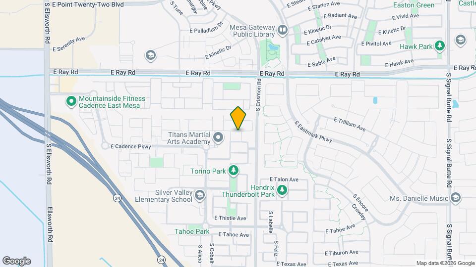 5420 S Parrish Map and Location Details