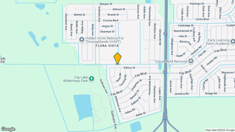 6210 Edison St Map and Location Details