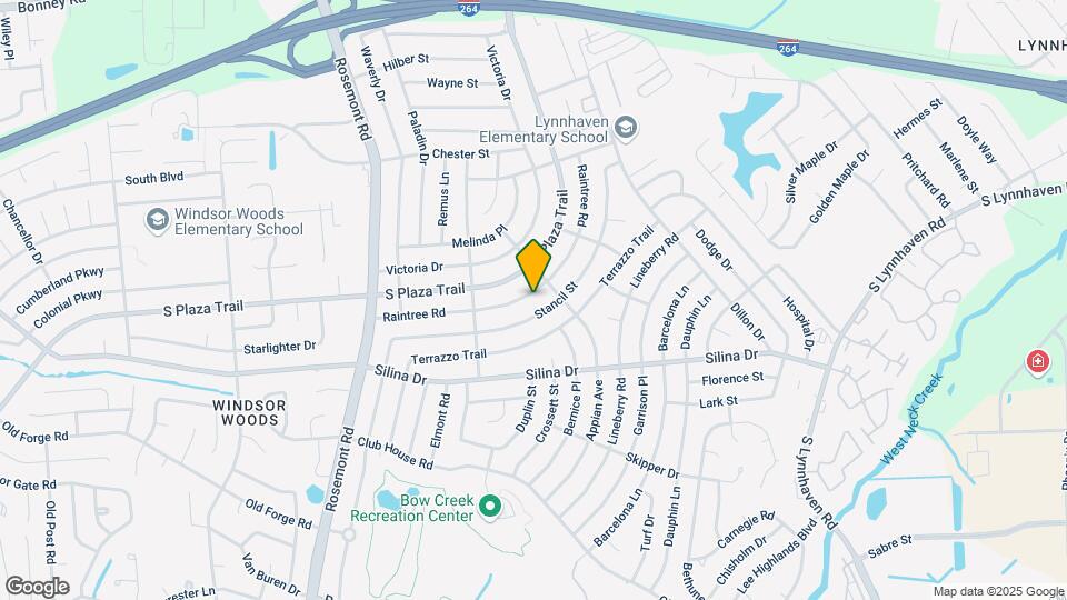 3409 Raintree Rd Map and Location Details