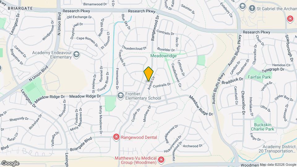 8110 Avens Cir Map and Location Details