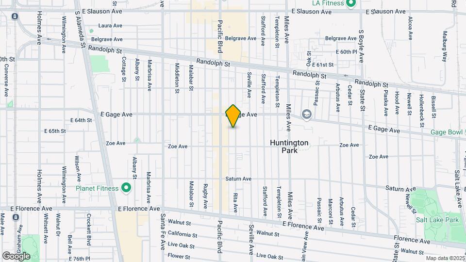6503 Rita Ave Map and Location Details