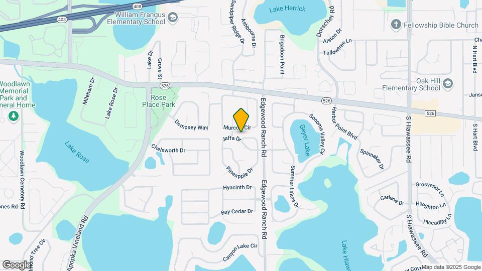 305 Minneola Dr Map and Location Details