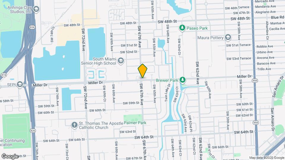 6667 Miller Dr Map and Location Details