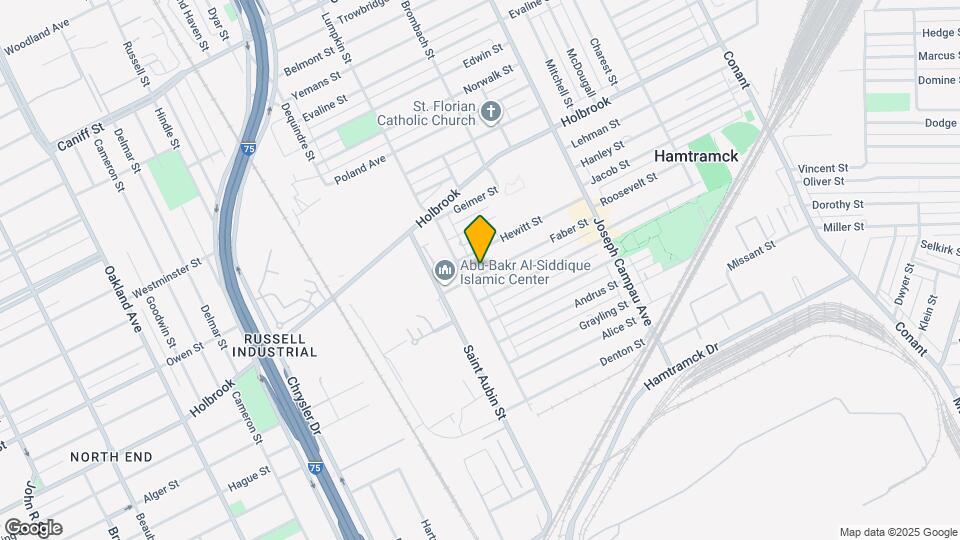 2229 Faber St Map and Location Details