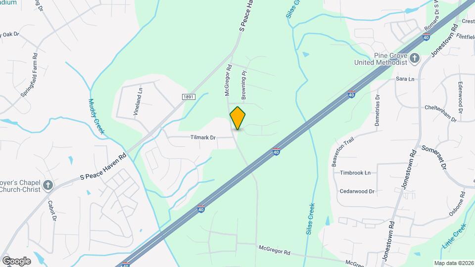 669 McGregor Rd Map and Location Details