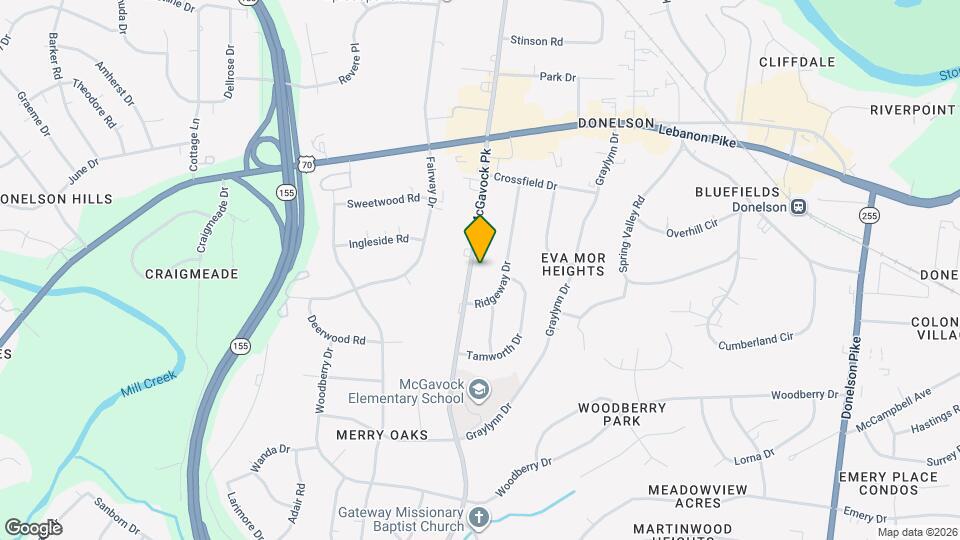 243 McGavock Pk Map and Location Details