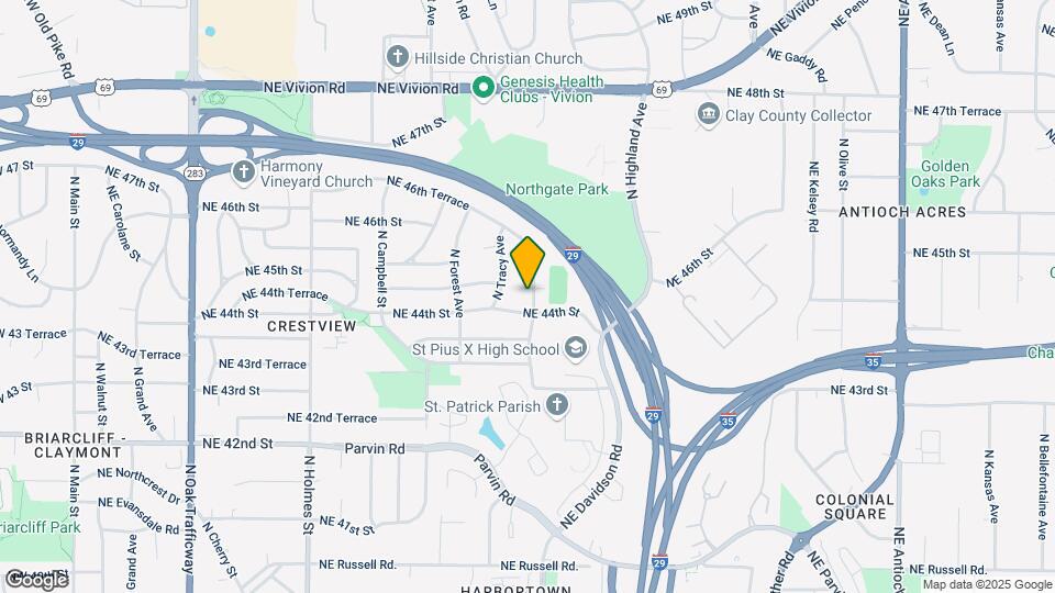 4412 N Virginia Ave Map and Location Details