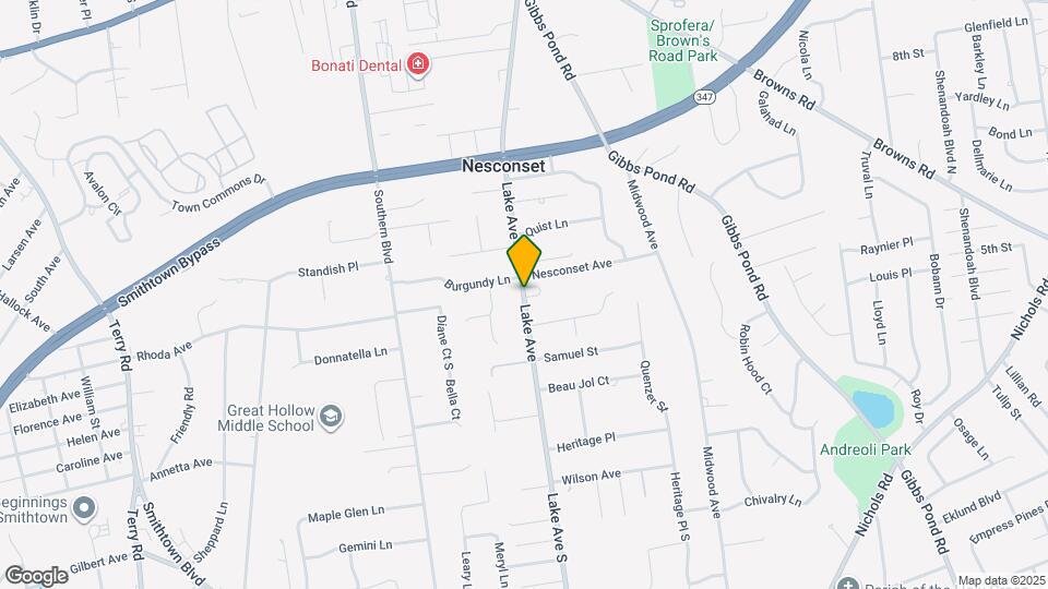 221 Lake Ave S Map and Location Details