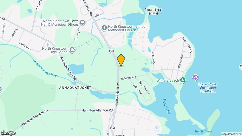 642 Boston Neck Rd Map and Location Details