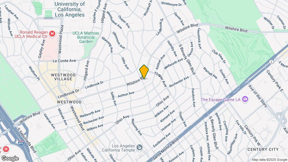 10590 Wilshire Blvd-Unit -1503 Map and Location Details