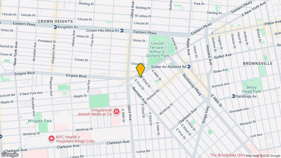 20 E 92nd St, Unit 1 Map and Location Details